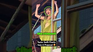 Taylor Swift Finally Gets To See A PROPOSAL… [upl. by Alyl]