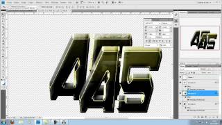 TUTOFR Logo en fausse 3D  Photoshop [upl. by Annez958]