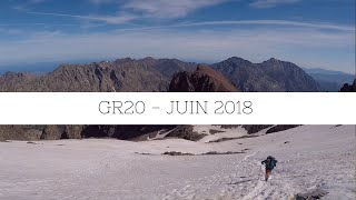 Traversée de la Corse par le GR20  Juin 2018 [upl. by Miahc397]