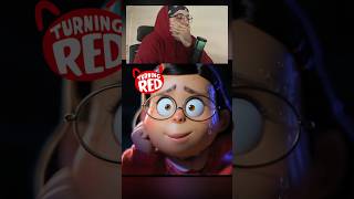 Whos he 😱🤣 Turning Red moviereaction shorts [upl. by Kered]