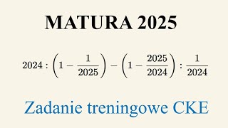 Zadanie 1  informator CKE  matura 2025 [upl. by Millda]