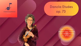 Dancla Etude 15 op 73 [upl. by Ivy238]