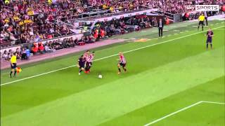 Messi Incredible Goal vs Athletic Bilbao  English Commentary [upl. by Artenek40]