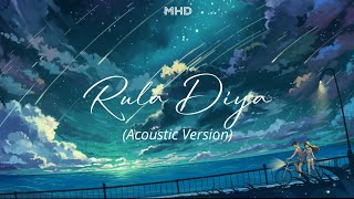 Rulay Diya  Zack Knight Acoustic Cover [upl. by Mishaan]