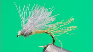 ALBERT’S SULFUR EMERGER  FLY TYING TUTORIAL [upl. by Norita]