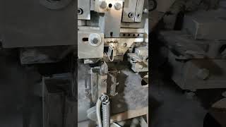 Flat wire flat wire flying cutting CNC straightening machine [upl. by Nimesay]