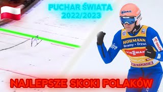 10 NAJLEPSZYCH SKOKÓW POLAKÓW W SEZONIE 20222023 [upl. by Kerat]