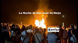 La Noche de San Juan en Nerja 2024 [upl. by Nwahsor]