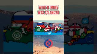 What if Mars was colonized mapping mars space geography history [upl. by Ymer665]