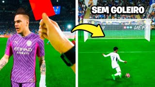 O que acontece se o GOLEIRO FOR EXPULSO no EA FC 25 [upl. by Sverre330]