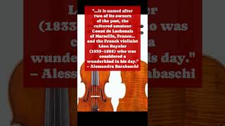 The 1681 Reynier Comte de Chesnais Stradivarius [upl. by Sunev132]