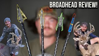 We Tested 4 Broadheads on DEER  Showing Kill Shot Evidence [upl. by Ronoh]