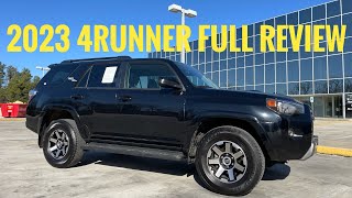 2023 TOYOTA 4RUNNER REVIEW amp DRIVE  I would buy this SUV [upl. by Ellene763]