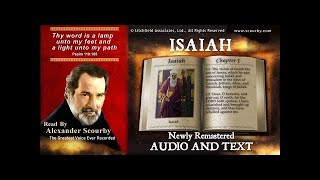 23  Book of Isaiah  Read by Alexander Scourby  AUDIO amp TEXT [upl. by Concordia]