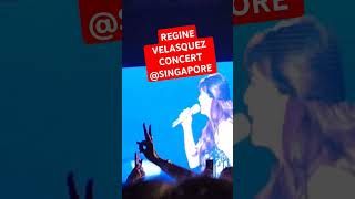 REGINE VELASQUEZ CONCERT SINGAPORE [upl. by Robina]