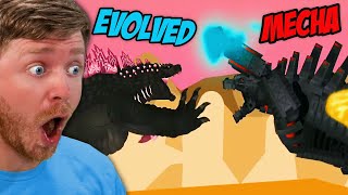 Reacting to EVOLVED GODZILLA vs MECHAGODZILLA [upl. by Carlita]