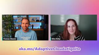 Ellen about Azure Adaptive Cloud at Microsoft Ignite 2024 [upl. by Wieren747]