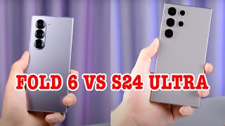 So sánh Galaxy Z Fold 6 vs S24 Ultra  MÁY NÀO THỰC DỤNG HƠN [upl. by Karalee]