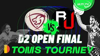 Bordeaux vs Reading  OPEN final🥇 Div 2  Toms Tourney 2023 Bruges Belgium [upl. by Dennie]