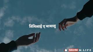 Janam janam jiula sangai nepali lyrical song by kiran and surakshya nepalilyrics nepalimusic [upl. by Silra]