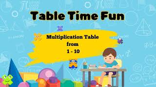 Multiplication Tables 1 to 10  Mathematics Grade 3  Tables  Tables 1 to 10  Learn Maths [upl. by Nodroj]