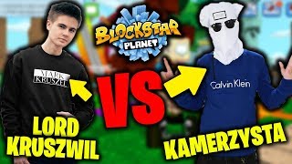 LORD KRUSZWIL VS KAMERZYSTA NA BLOCKSTARPLANET  KAMLOX  XLUCKY [upl. by Laon]