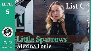 Little Sparrows by Alexina Louie  RCM Repertoire Gr5 List C [upl. by Ahsied354]