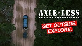 AxleLess Trailer Suspension  Get Outside Explore [upl. by Hemetaf102]