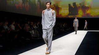 Emporio Armani Mens Spring Summer 2025 [upl. by Tenner]