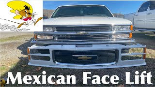 C1500 OBS Chevy gets Cheyenne grille [upl. by Saied]