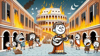 Nero and the Great Fire of Rome Fact or Fiction [upl. by Carmelle794]