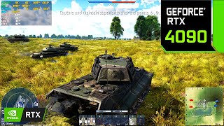 War Thunder  RTX 4090 24GB  4K Maximum Settings [upl. by Nehpets]