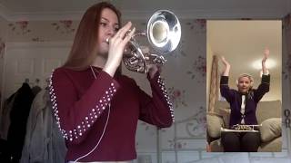 Brighouse amp Rastrick brass band recreates Floral Dance from players living rooms [upl. by Nodnarg]