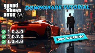 ✅ How to Downgrade Your GTA 4 In Just 5 Minutes🔥 [upl. by Cletis]