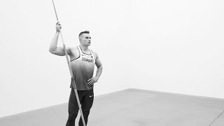 Johannes Vetter  Javelin Training  140cm box jumps [upl. by Otrebogad969]