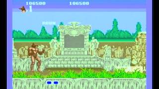 Altered Beast Level 1 and 2 Mega Drive [upl. by Ennayhs]