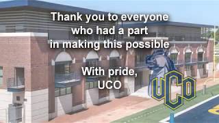 UCO Football Locker Room Reveal [upl. by Atteuqram]