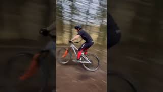 the last one hurts 😵💫 bike mtb mountainbikefails mtbcrash mtbfails mountainbike crash [upl. by Akcebar660]