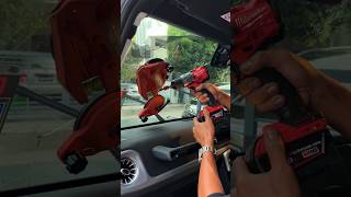 This is how to Remove Windshield in a Fastest Way and Easy windshieldreplacement autoglass [upl. by Vanderhoek]