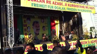 Newroz 2011 DÃ¼sseldorf  Aynur Dogan  Kece Kurdane [upl. by Terchie886]