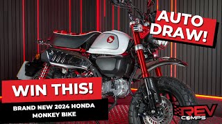 WIN THIS BRAND NEW 2024 HONDA MONKEY BIKE [upl. by Otha]