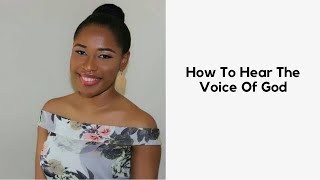 How To Hear The Voice Of God  Lady Ann [upl. by Euell457]