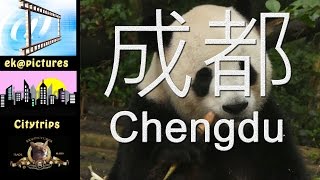 Chengdu and the Chengdu Panda Reserve [upl. by Atinet]