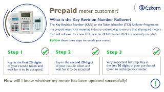 How to recode your prepaid meter [upl. by Mata]