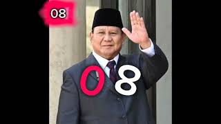 Numerologi Angka 08  Prabowo Subianto [upl. by Ellak]