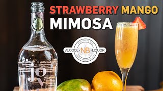 Strawberry Mango Mimosa Cocktail [upl. by Avrenim]