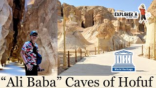 “Ali Baba” Caves of Hofuf  AlQarah Mountain Saudi Arabia  UNESCO world heritage  Explorer A [upl. by Adeuga]