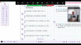 6 aralık ömer asaf 5 sınıf matematik dersi sefa hoca sayı değeri basamak değeri [upl. by Fletcher]