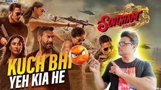 Singham again trailer review  Maskwala review [upl. by Leerzej]