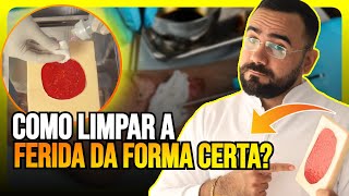 COMO LIMPAR A FERIDA DO JEITO CERTO COM PHMB APRENDA O PASSO A PASSO PARA LIMPAR A FERIDA [upl. by Anirehs]